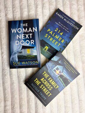 Psychological Thriller Book Bundle 3 Paperbacks Mystery Suspense